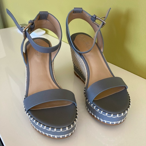 Ralph Lauren Hilarie Espadrille Wedge Sandal - Picture 10 of 10